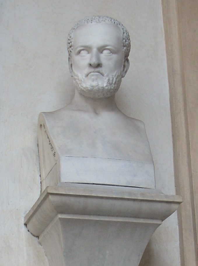 Raffaele Piria s bust, University of Turin central seat, Turin, Italy - 02.JPG